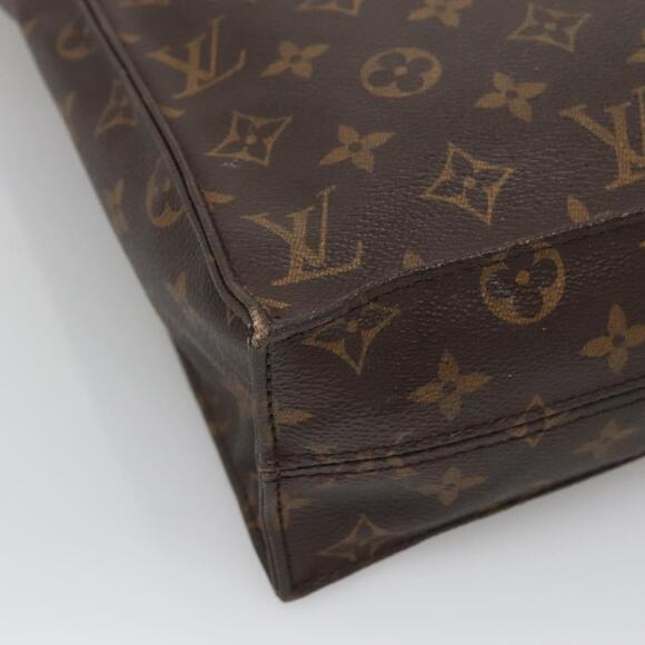LOUIS VUITTON Monogram Sac Plat Hand Bag M51140 - Picture 16 of 16